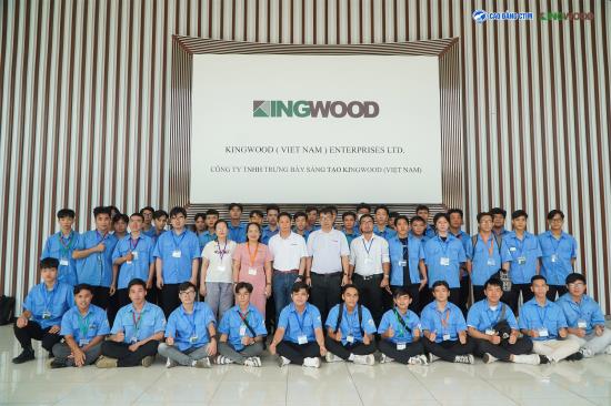 Sinh Viên CTIM K24 Tham Quan Công ty TNHH Trưng bày sáng tạo KingWood (Việt Nam): Cánh Cửa Mở Rộng Cơ Hội Nghề Nghiệp.